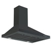 Ancona 30\" Convertible Wall Mount Black Stainless Steel Range Hood - AN-17-16BSS 