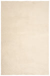 Somos Contemporary Cream Washable Rug 5'0\" x 7'6\" Indoor Area Rug 