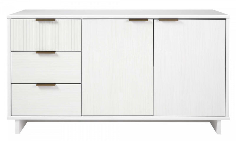 Granville Modern 55\" Sideboard in White Buffet 