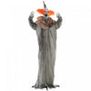 Homcom Halloween Clown Animatronic Prop With Light Up Eyes