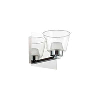Dainolite LED Vanity 1 Light Wall Sconce Polished Chrome Finish Lamp