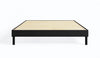 Smart Base Essential King Metal Platform Bed Frame - Black 