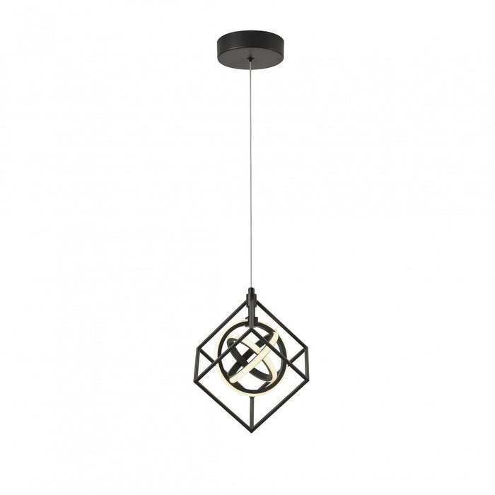 Tulip Collection Integrated LED Pendant - Matte Black