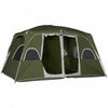 Outsunny Camping Tent Family Tent 4-8 Person With 2 Room And Mesh Windows