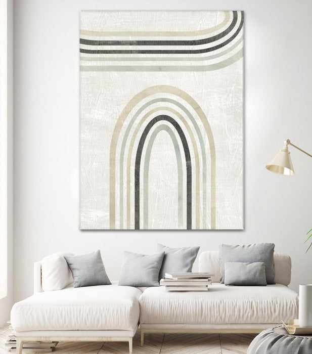 \"Modern Arc In Color Iii\" Giant Art 72x54 Wall Art