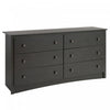 Sonoma 6-Drawer Chest - Washed Black