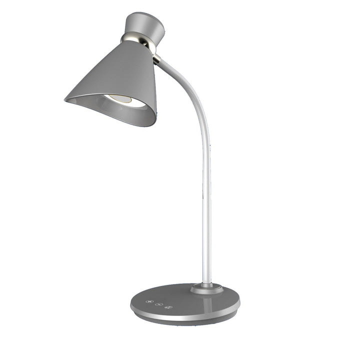 Dainolite LED Table Lamp 6w Silver Finish