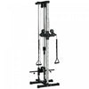 Soozier Wall Mount Cable Station With 15 Positions Adjustable Dual Pulleys