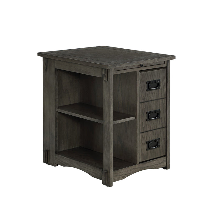 Parnell Chairside Table - Grey