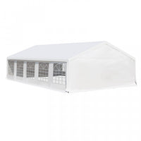 Outsunny 20'x33' Large Party Tent & Carport With Removable Sidewalls And Windows, Portable Garage Ca
