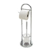 Chrome Toilet Paper and Brush Holder Bath Accessories