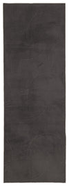 Elion Contemporary Charcoal Washable Rug 2'8\" x 8'0\" Indoor Area Rug 