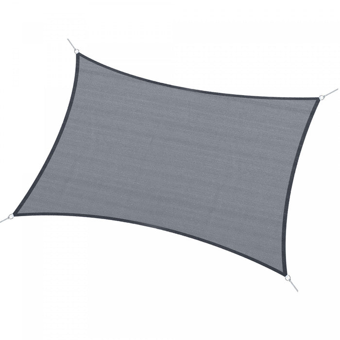 Outsunny Rectangle 13' X 20' Canopy Sun Sail Shade Garden Cover Uv Protector Outdoor Patio Lawn Shel