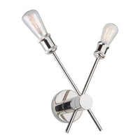 Tribeca Silver Wall Light Sconce 