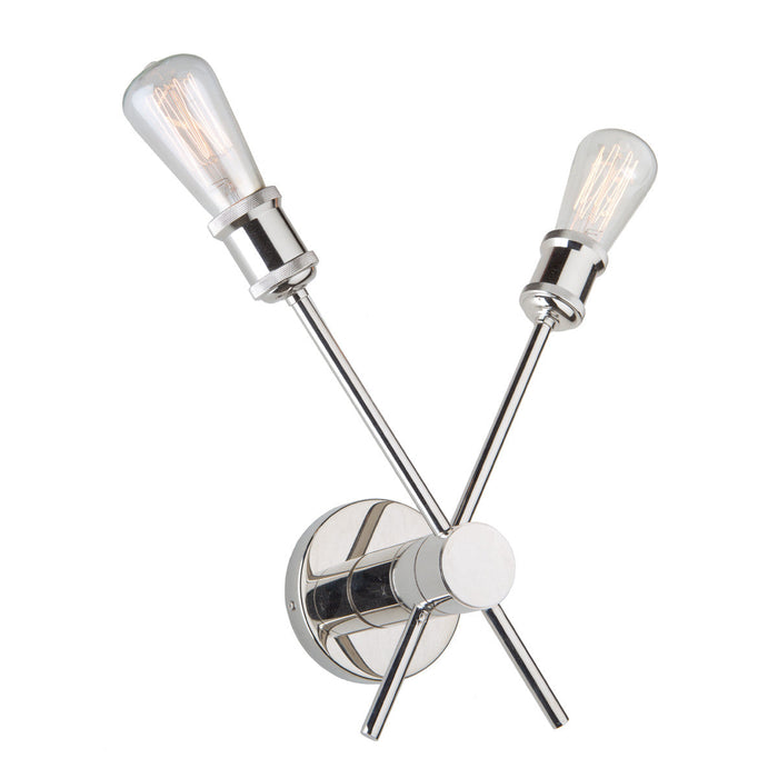 Tribeca Silver Wall Light Sconce 