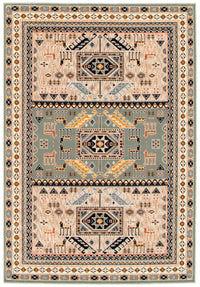 Quincy Teal Area Rug - 5'3