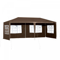 Outsunny 18.7' X 9.4' Party Tent, Portable Folding Wedding Tent, Garden Canopy Event Shelter, Outdoo