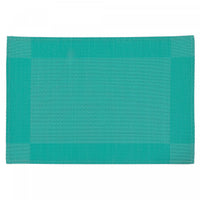 Vinyl Placemat Classic Teal - Set of 12