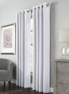 Margaret White Grommet Curtain Panel - 52\" X 84\"