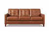 Hydeline Aiden Leather Sofa - Brown 