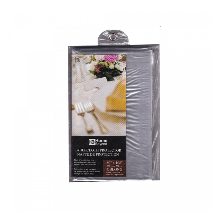 Clear Vinyl Tablecloth Protector 60 x 120 Tablecloths