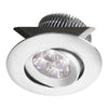 Dainolite Smpled 8 Pot Light White Dimmable Adjustable Tilt Angle Lamp