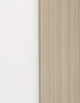 Yodi Wide Changing Table With Drawers - Soft Elm and White 