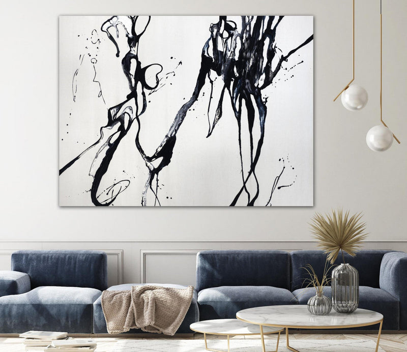 \"Staged Sophistication\" Giant Art 72x54 Wall Art