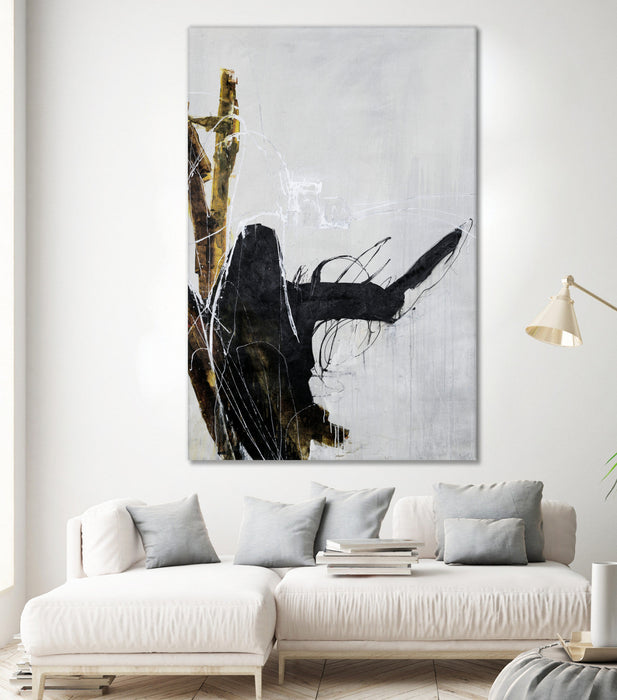 \"Lever Down\" Giant Art 84x54 Wall Art