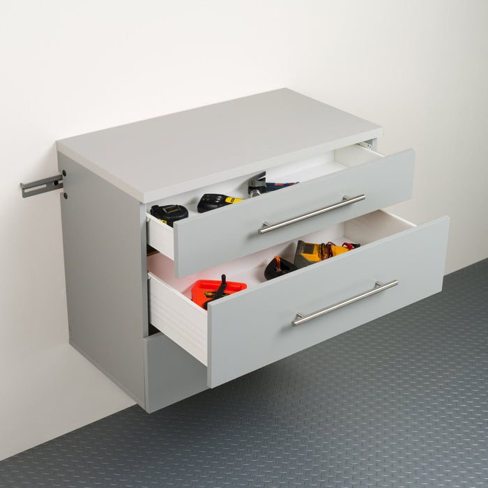 Hangups 3-Drawer Base Storage Cabinet - Light Grey