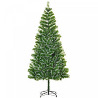 Homcom 7ft Artificial Christmas Tree With 968 Tips