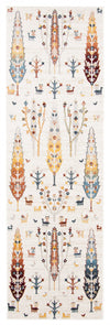 Pine Ivory Machine Washable Area Rug - 2'6\" x 8'0\"