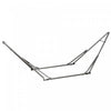 Outsunny 2-in-1 Steel Hammock Stand, Foldable Hammock Net Stand, Black