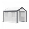 Outsunny 9.8'l X 6.56'w X7.2'h Heavy Duty Walk-in Greenhouse Vegetable Seed Growth Tent Outdoor Plan