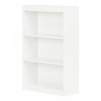 Axess 3-shelf Bookcase - Pure White 