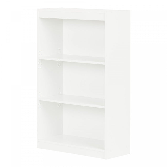 Axess 3-shelf Bookcase - Pure White 