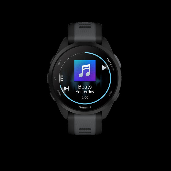 Garmin Forerunner 165 Music - Black/slate, Amoled, Gps, Music, Health Tracking, 11d Battery