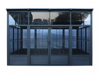 Narvik Solarium Metal Roof 12x15