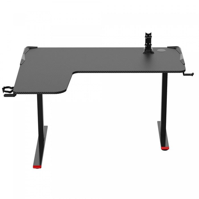 Faze L-Shaped LED Gaming Desk 