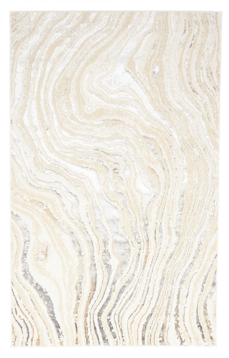 Clara Ivory Rug 5'0\" x 8'0\" 