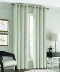 Evelyn Off-White Grommet Curtain Panel - 52