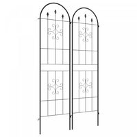 Set Of 2 Garden Trellis Metal Trellis For Climbing Plants Flowers