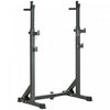 Soozier Adjustable Squat Rack, Bench Press Rack, Black