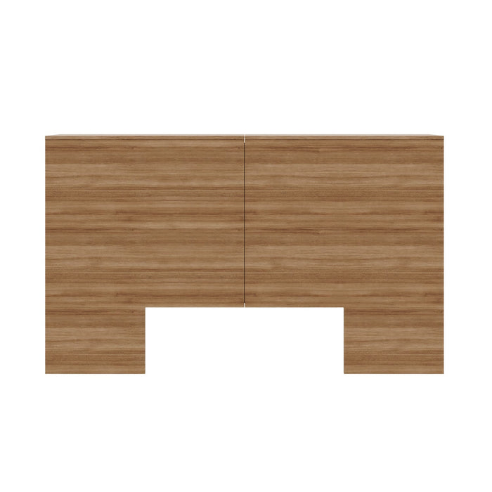 Nordika Marconi Queen Headboard - Brown Oak