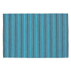 Stripe Outdoor Placemat Blue - Set of 12