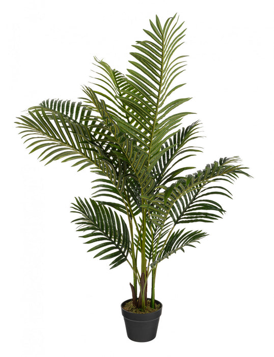 Artificial 43\" Areca Palm In Black Pot 