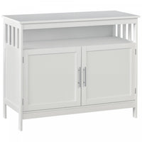 HOMCOM Kitchen Sideboard, Buffet Cabinet, Wooden Storage Console Table
