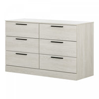 Step One Essential 6-drawer Dresser - Winter Oak 