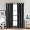 Thermaplus Alpine Charcoal Blackout Grommet Curtain Panel - 52 x 63