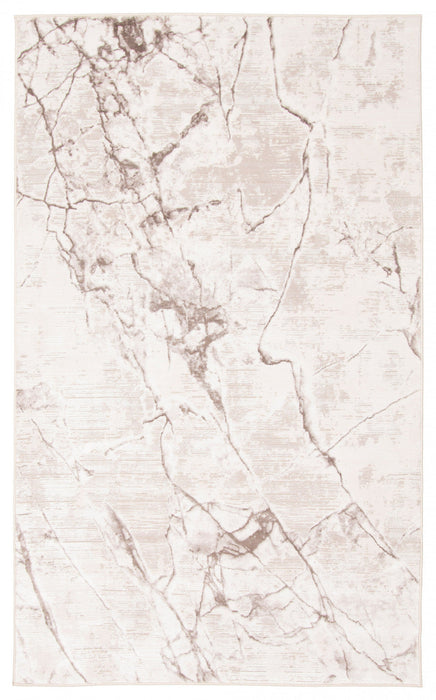 Helix Ivory Area Rug - 5'0\" X 8'0\"  